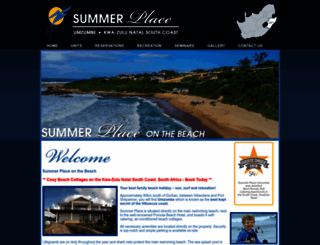 mybeachhome.co.za screenshot