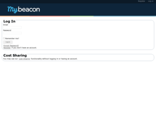 mybeacon.beaconhs.com screenshot