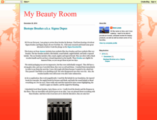 mybeautyroomblog.blogspot.com screenshot