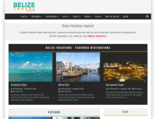 mybelizeadventure.com screenshot