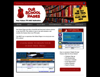 mybenfranklinpta.ourschoolpages.com screenshot