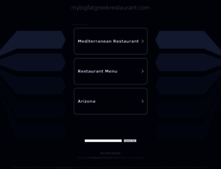 mybigfatgreekrestaurant.com screenshot