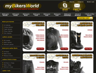 mybikersworld.com screenshot