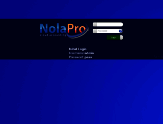mybiz.nolapro.com screenshot