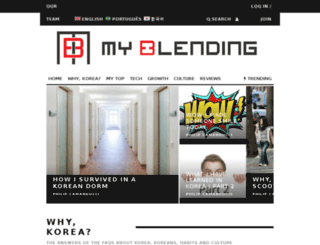 myblending.com screenshot