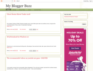 mybloggerbuzz.com screenshot