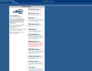 mybmc.org screenshot