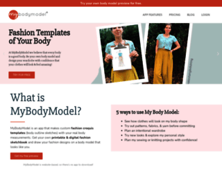 mybodymodel.com screenshot