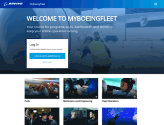 Access myboeingfleet.boeing.com. Redirect to MBF FP login page