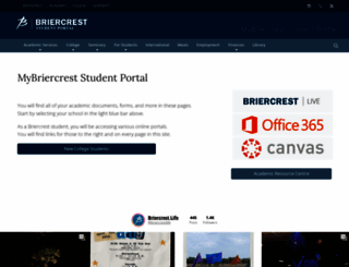 mybriercrest.ca screenshot
