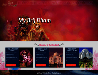 mybrijdham.com screenshot