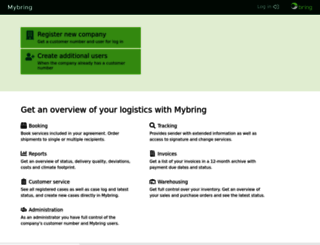 mybring.com screenshot