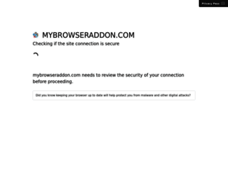 mybrowseraddon.com screenshot