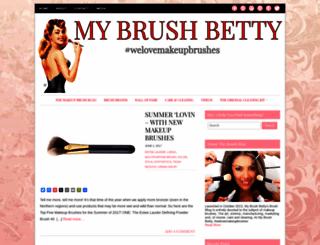 mybrushbetty.com screenshot