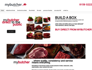mybutcher.com.au screenshot