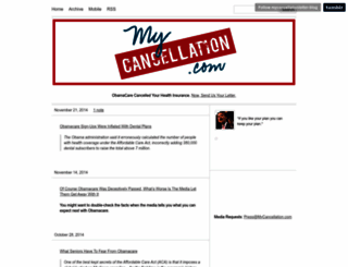 mycancellation.com screenshot