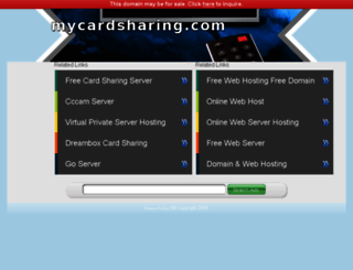 mycardsharing.com screenshot