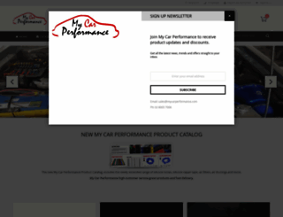 mycarperformance.com.au screenshot