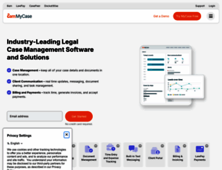 mycase.com screenshot