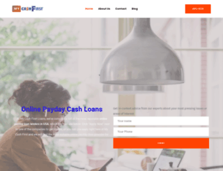 mycashfirst.com screenshot