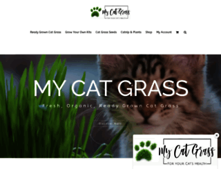 mycatgrass.co.uk screenshot