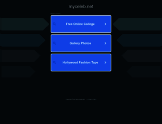 myceleb.net screenshot