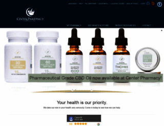 mycenterpharmacy.com screenshot