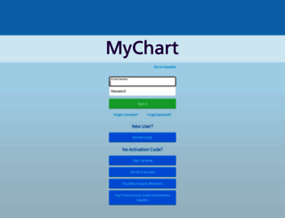 mychart.renown.org screenshot