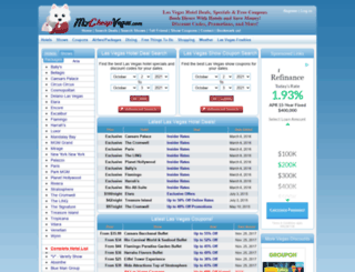 mycheapvegas.com screenshot