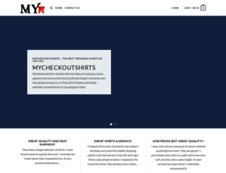 mycheckoutshirts.com screenshot