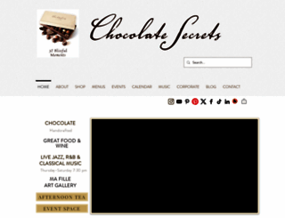 mychocolatesecrets.com screenshot