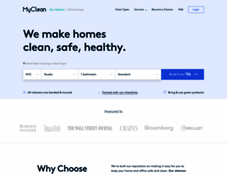 myclean.com screenshot