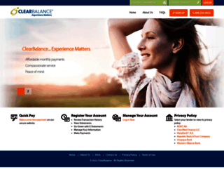 myclearbalance.com screenshot