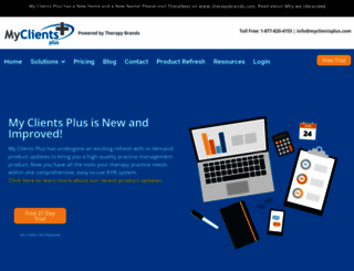 myclientsplus.com screenshot
