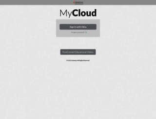 mycloud.inin.com screenshot