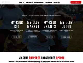 myclubgroup.co.uk screenshot