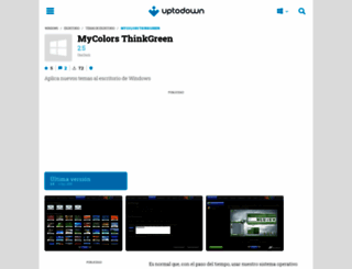 mycolors-thinkgreen.uptodown.com screenshot