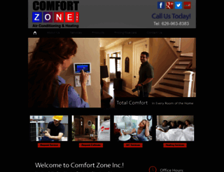 mycomfortzoneinc.com screenshot