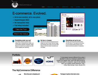 mycommerce.net screenshot