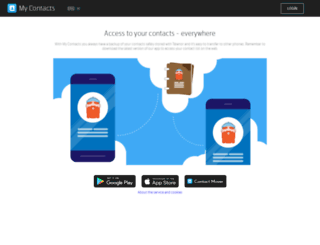 mycontacts-app.com screenshot