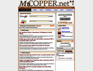 mycopper.net screenshot