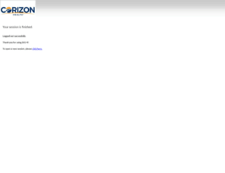 mycorizon.corizonhealth.com screenshot