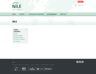 mycourses.nile-elt.com screenshot
