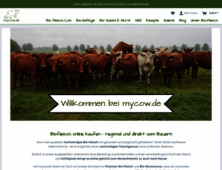 mycow-shop.de screenshot