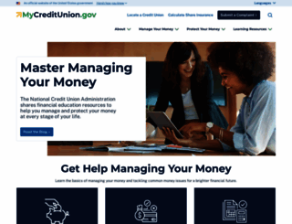 mycreditunion.gov screenshot