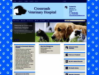 mycrossvethospital.com screenshot