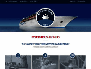 mycruiseship.info screenshot