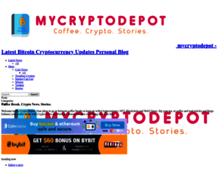 mycryptodepot.com screenshot