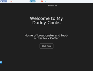mydaddycooks.com screenshot