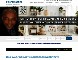 mydaddyhomes.com screenshot